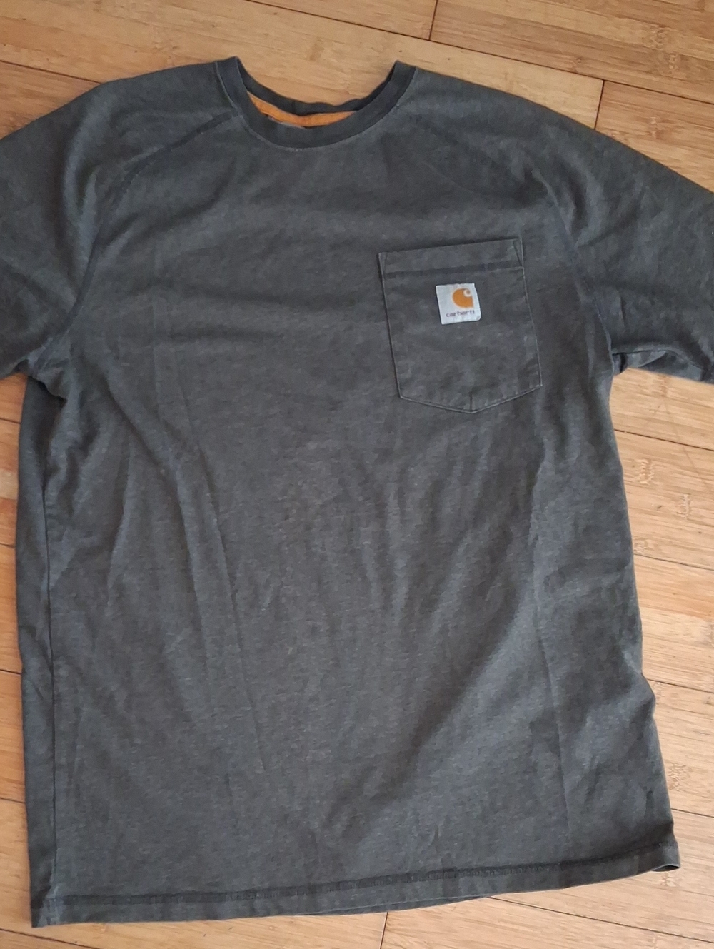 Carhartt Pocket Tee  Charcoal Gray Medium